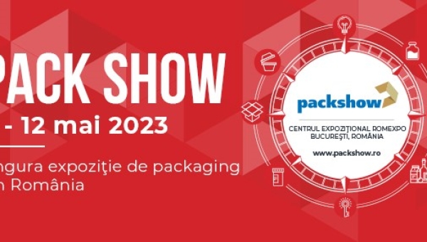 Pack Show își deschide porțile mâine, 9 mai | PREMIERĂ: 31% expozanți din 8 țări vin cu cele mai noi și performante soluții pentru industria de packaging